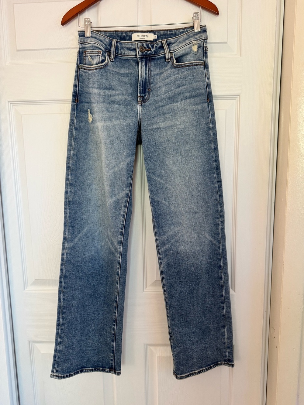Hidden Jeans Los Angeles High Rise Wide Leg Jeans Size 26